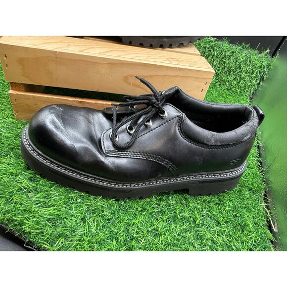 Skechers Work Oxfords- Mens Dress Shoes - Black- Size 10.5M main image 10
